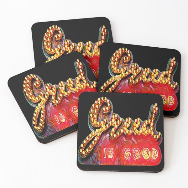 Item preview, Greed designed and sold by Fresh-Beans-Art.