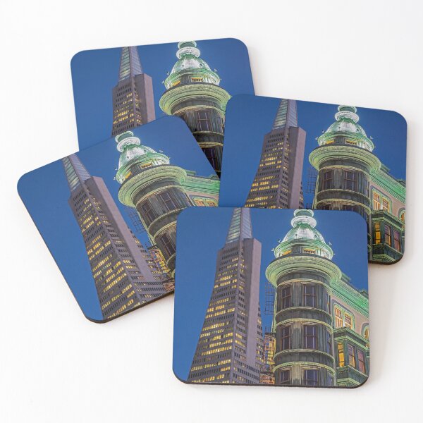 Item preview, Columbus and Transamerica Towers designed and sold by Gerard Fornarotto.