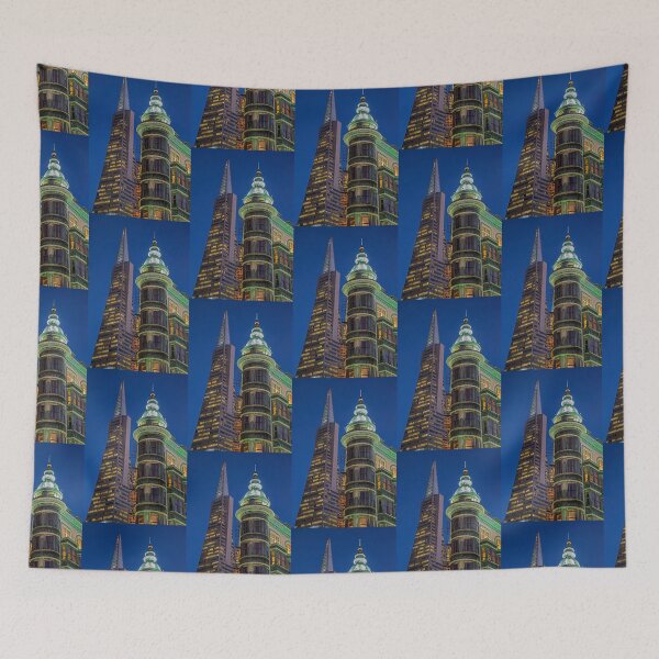 Item preview, Columbus and Transamerica Towers designed and sold by Gerard Fornarotto.
