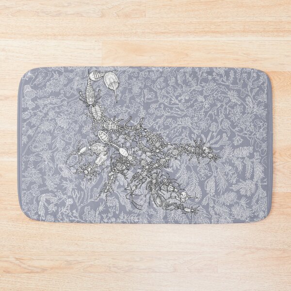 Item preview, Arachnids - Spiders, Scorpions - Evolution - Blue Background designed and sold by EvolutionPoster.