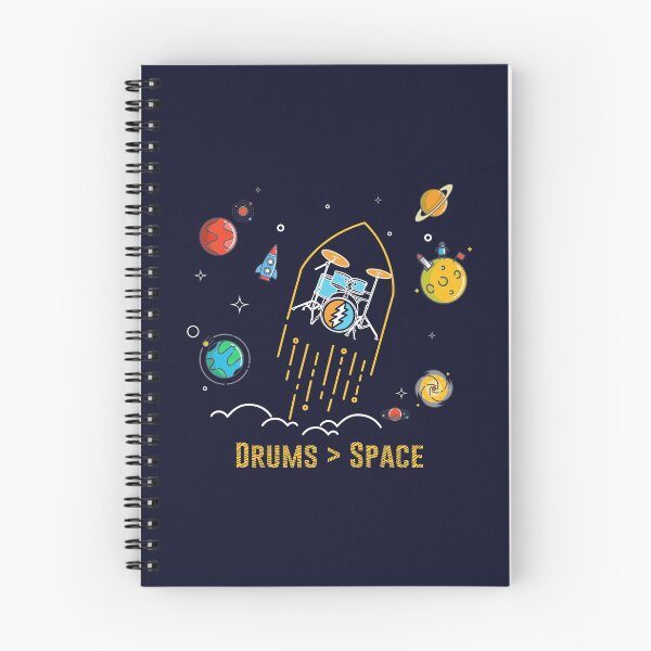 Item preview, Drums Into Space designed and sold by Sugar-Magnolia.