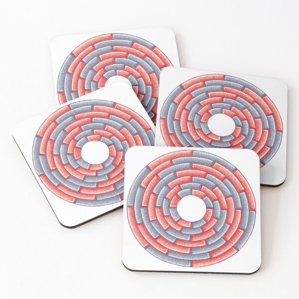 Item preview, Wall brick pattern mandala  designed and sold by MitoP.