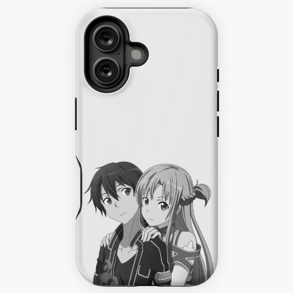 Item preview, Kirito & Asuna (Grayscale) designed and sold by Violet Dreaming.