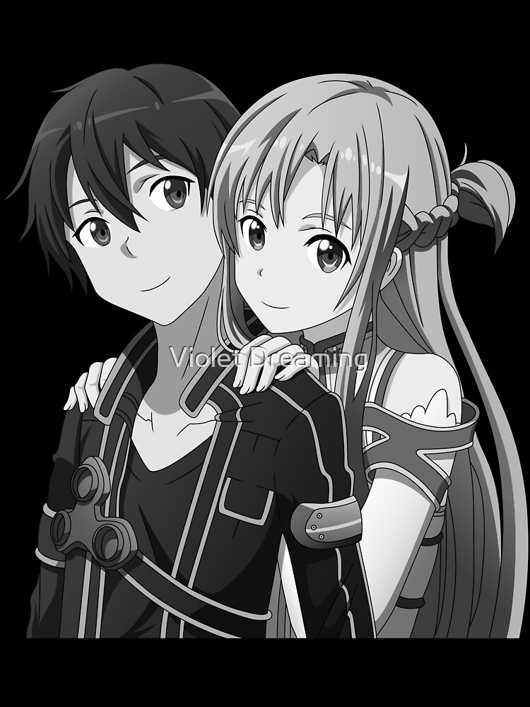 Speed Draw- Asuna and Kirito (SAO) 