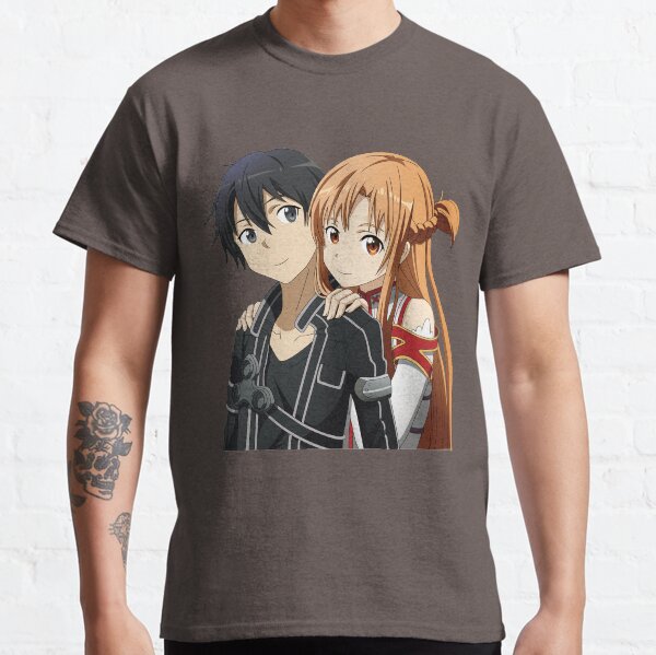 das bekannte Paar aus dem Anime "Sword Art Online" Classic T-Shirt