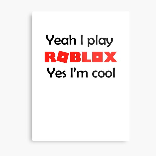 Roblox Shirt Metal Print By Sebeman3 Redbubble - piccolo roblox