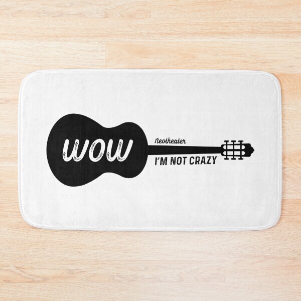 Item preview, Wow I'm Not Crazy (Black logo) designed and sold by usernate.