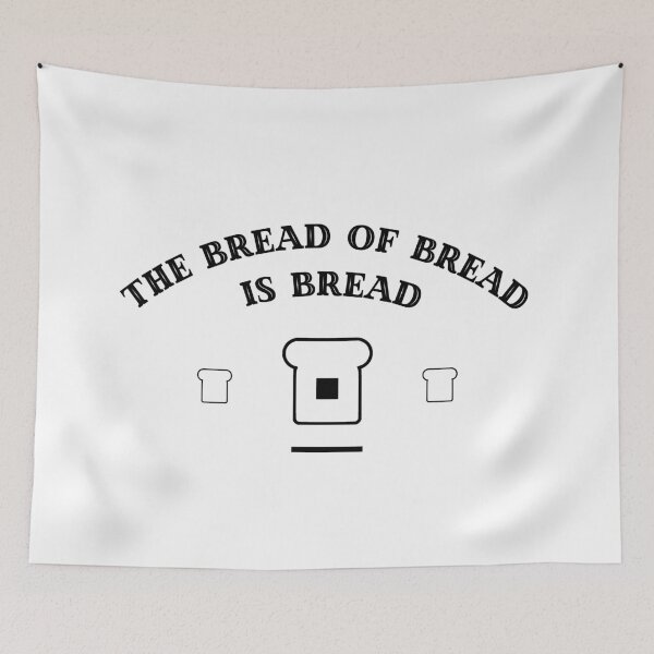 Item preview, The Bread of Bread is Bread (Black logo) designed and sold by usernate.