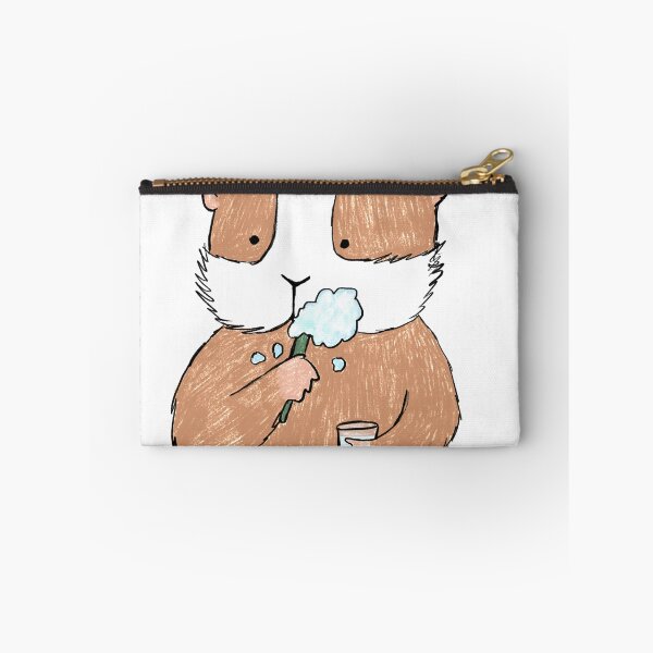 Item preview, Guinea pig brushing teeth  designed and sold by mondesign26.