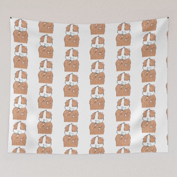 Item preview, Guinea pig brushing teeth  designed and sold by mondesign26.