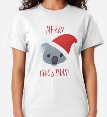 Merry Christmas Koala Emoji Classic T-Shirt