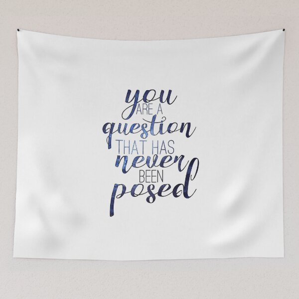 Item preview, Merlin-Inspired "A Question That's Never Been Posed" designed and sold by mulberrydragon.
