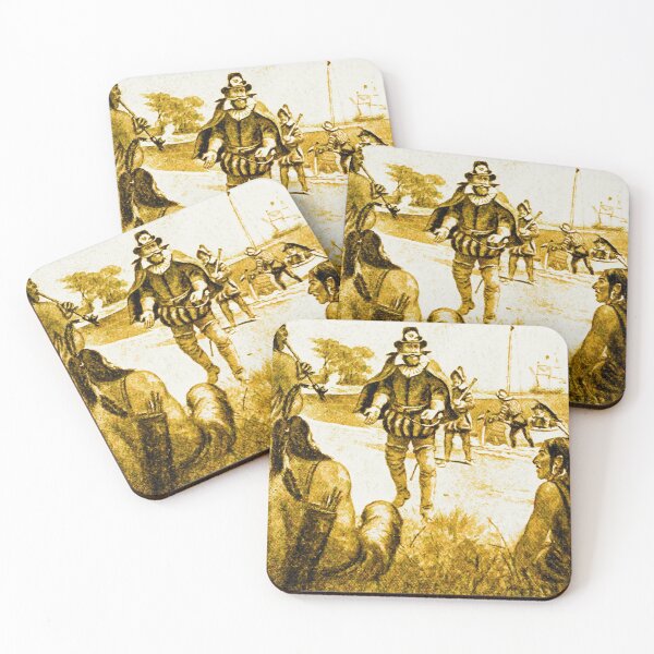 Item preview, Captain Smith Meets the Indians designed and sold by PictureNZ.