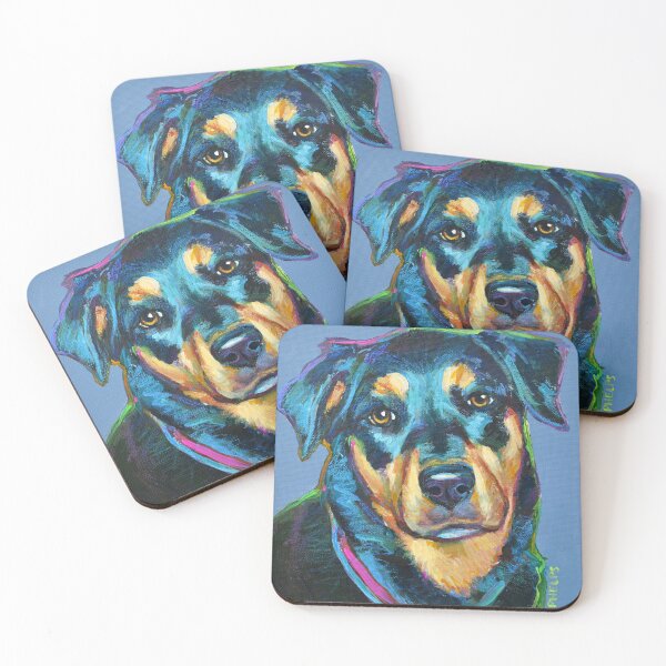 Item preview, Colorful ROTTWEILER designed and sold by RobertPhelpsArt.