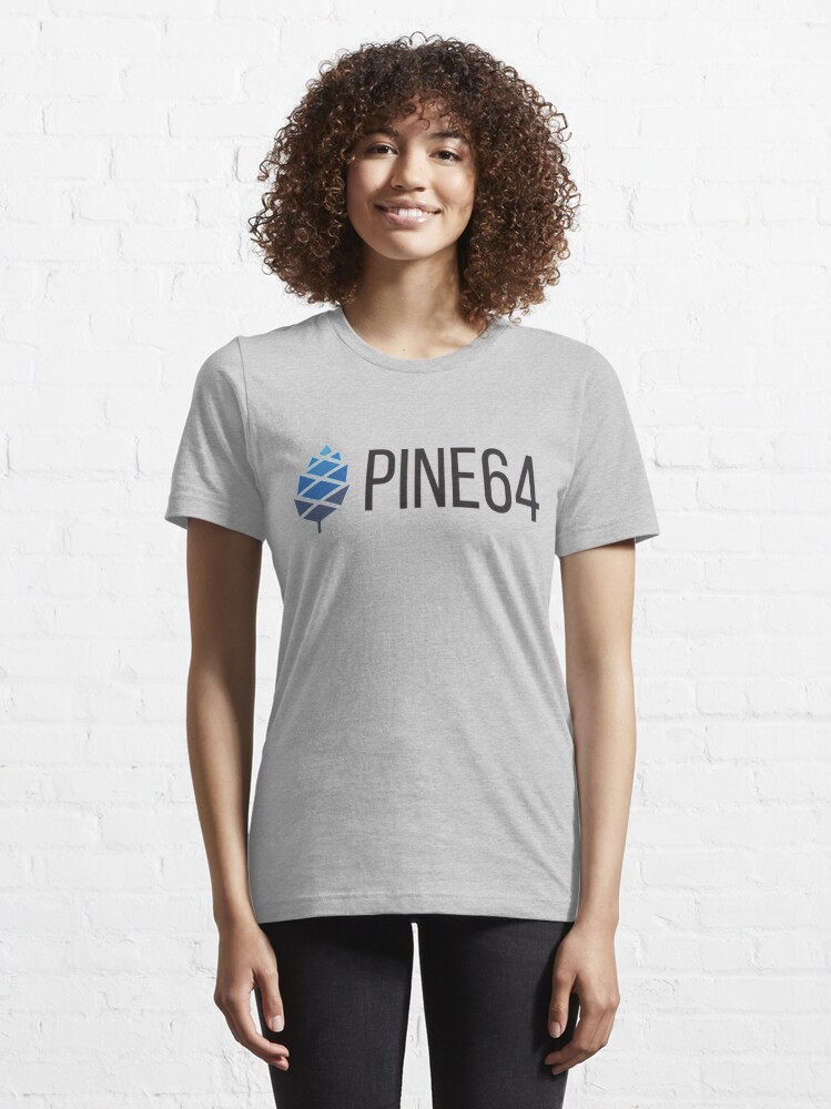 Alternate view of Pine64 full logo Essential T-Shirt