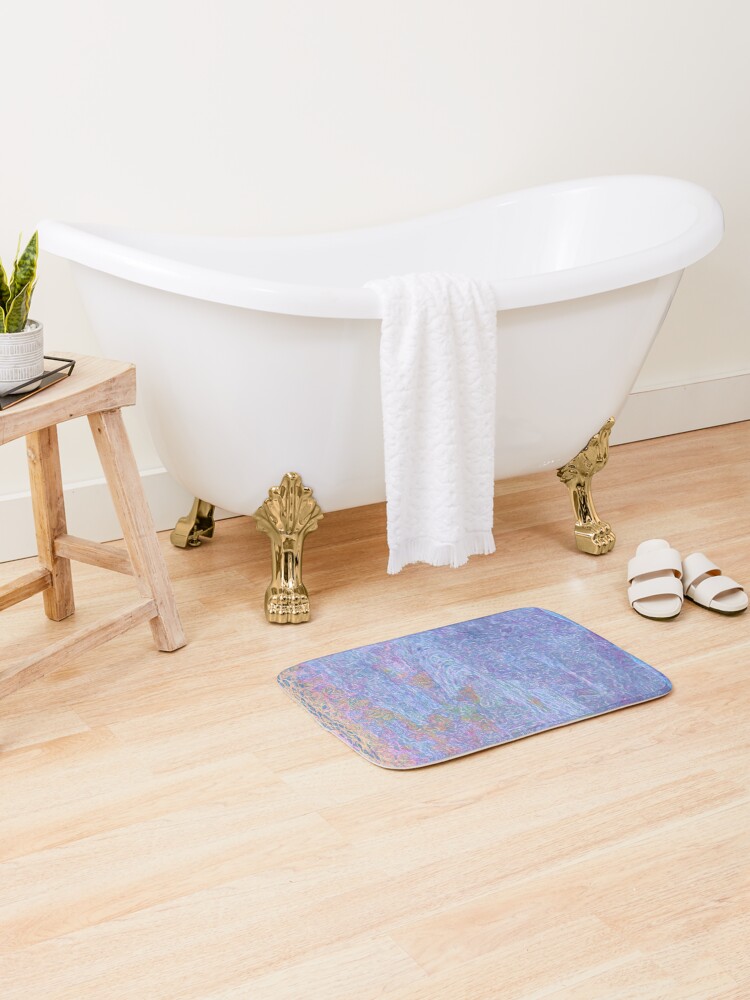 Thumbnail 2 of 6, Bath Mat, Midtown Shutdown designed and sold by SurfTheFuture.