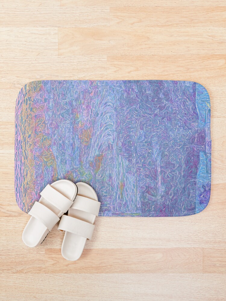 Thumbnail 1 of 6, Bath Mat, Midtown Shutdown designed and sold by SurfTheFuture.