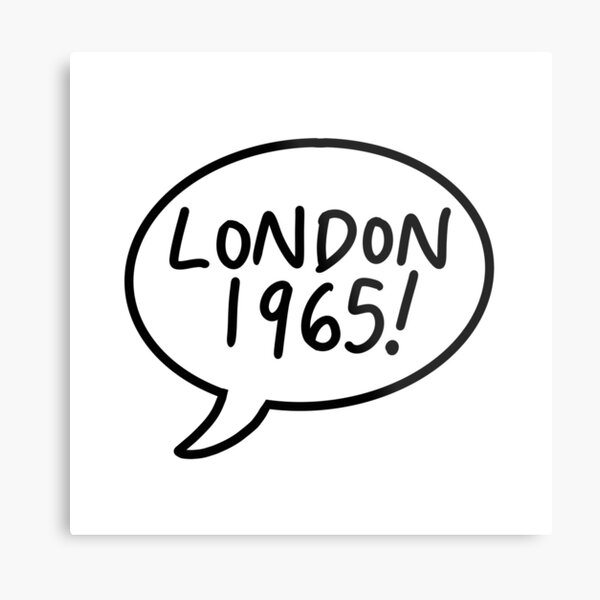 LONDON 1965 Metal Print