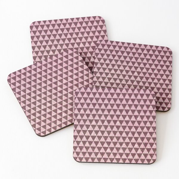 Item preview, Purple and Burgundy Triangle Pattern designed and sold by Poetic Patterns Studio.