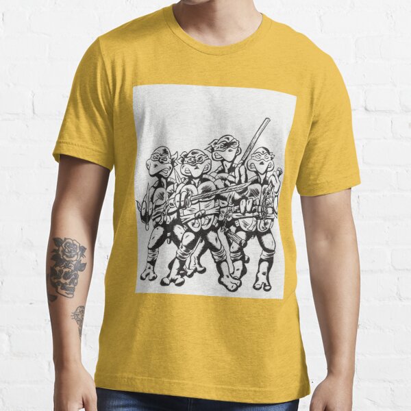 Teenage Mutant Ninja Turtles Feudal Japan Men's Cotton Long-Sleeve T-Shirt - Special Order