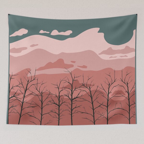 Item preview, Rosey Mountains  designed and sold by thedailygrind.