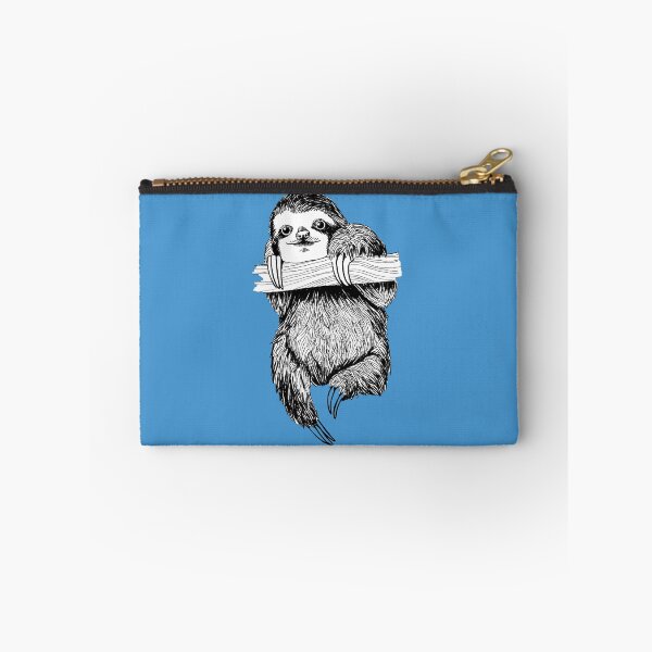 Item preview, SLOTH HANGING OUT ON CELESTIAL BLUE designed and sold by PetsandBeyond.