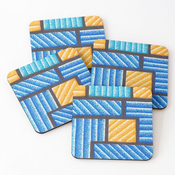Item preview, Tetris inspired multicolored pattern designed and sold by MitoP.