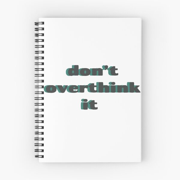 Item preview, don´t overthink it designed and sold by fito08.