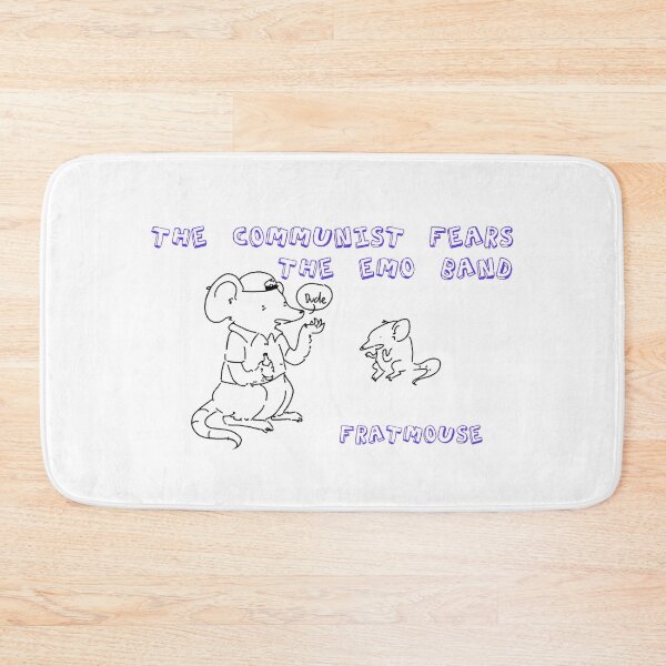 Item preview, the communist fears the emo band designed and sold by FRAT MOUSE.
