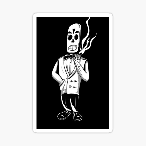 Item preview, Grim Fandango designed and sold by blacksnowcomics.