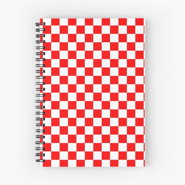 Item preview, Ultimate Red And White Checkerboard Pattern designed and sold by rewstudio.
