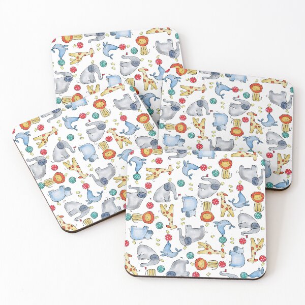 Item preview, Craft Paper - Watercolour Circus Scene designed and sold by FellyFineThings.