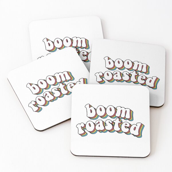 Item preview, Boom Roasted Sticker designed and sold by mynameisliana.