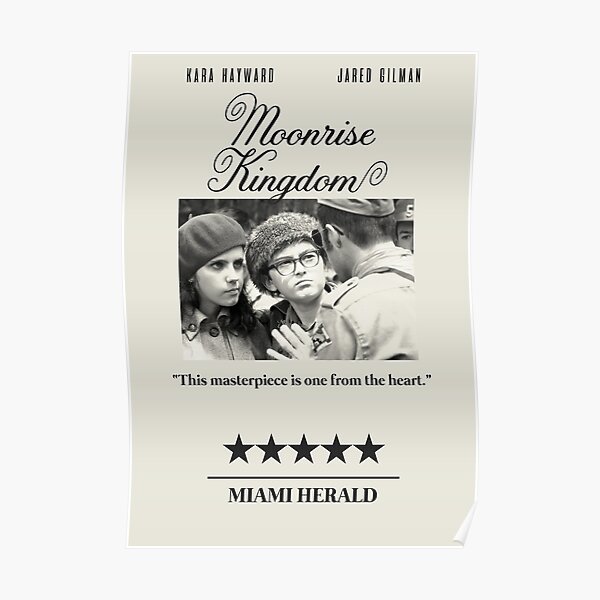 Moonrise Kingdom Póster
