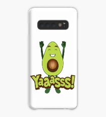 Yaaasss Avocado Emoji JoyPixels Happy Avocado Case/Skin for Samsung Galaxy