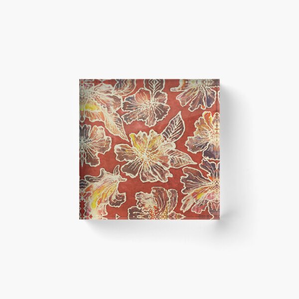 Item preview, FLORAL BATIK designed and sold by Sandra Lett.