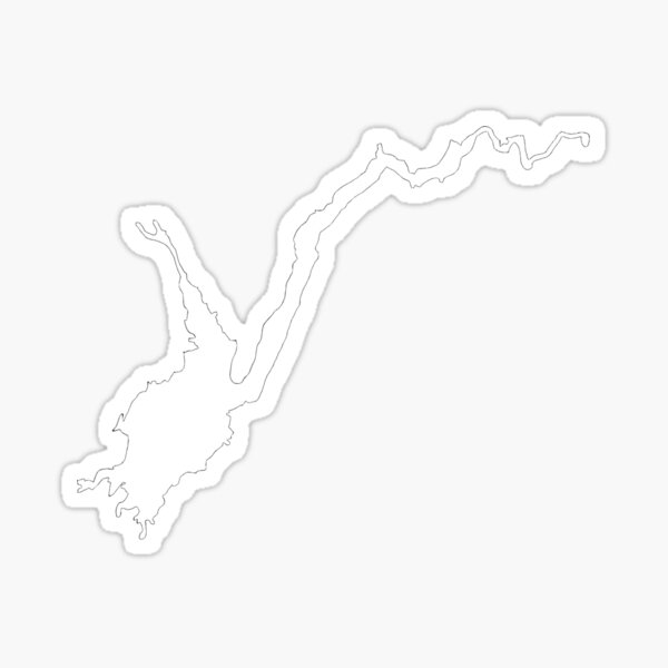 Item preview, The Great Sacandaga Lake designed and sold by mappsart.