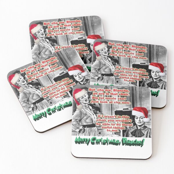 Item preview, Merry Christmas, Blanche! designed and sold by 1blackfinger.