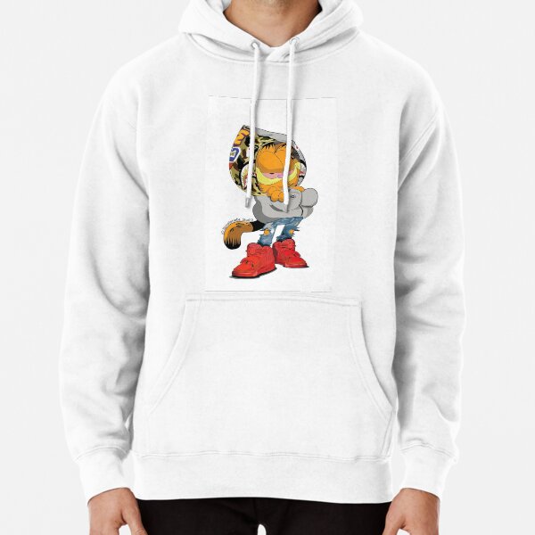 Bape best sale cartoon hoodie