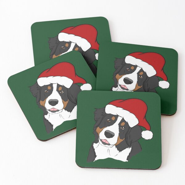 Item preview, Bernese Mt. Dog - Merry Christmas  designed and sold by rmcbuckeye.