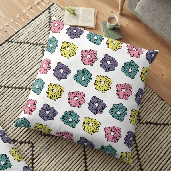 Hair Scrunchie Pastel 4 Pack Coussin de sol