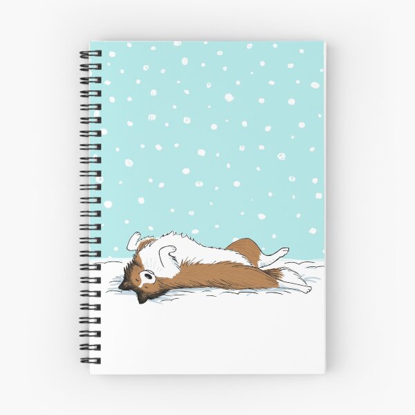 Item preview, Sheltie Winter Holiday | Shetland Sheepdog Enjoys the Snow designed and sold by Jenn Inashvili.