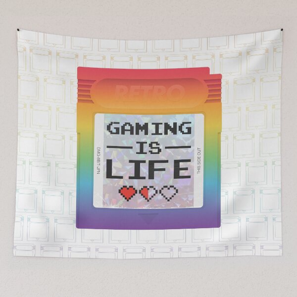 Item preview, Gaming Is Life - Rainbow designed and sold by animinimal.