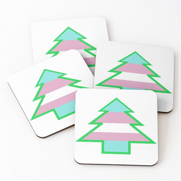 Item preview, Transgender Pride: Christmas Tree designed and sold by DisneyFanatic23.