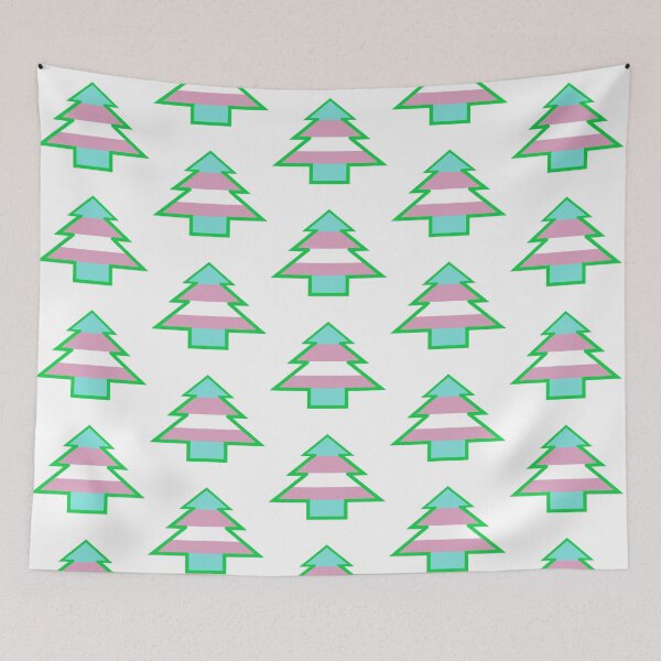 Item preview, Transgender Pride: Christmas Tree designed and sold by DisneyFanatic23.