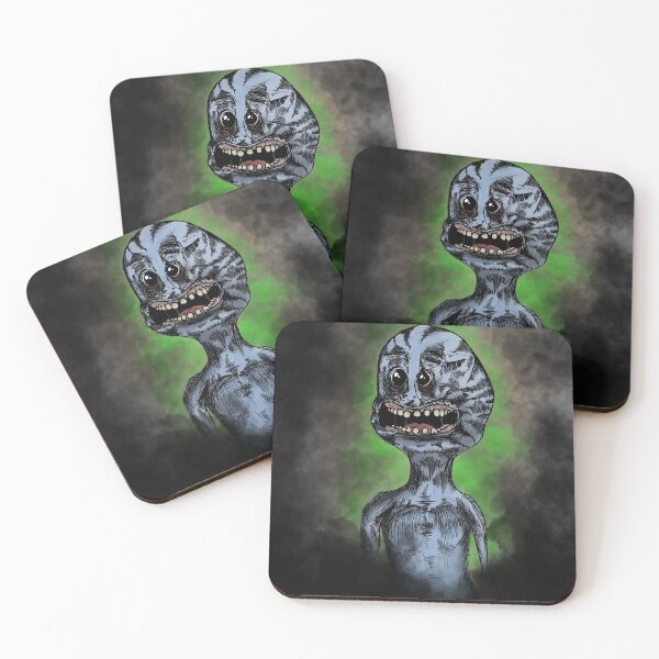 I'm Mr. Meeseeks! Look at me! Coasters (Set of 4)