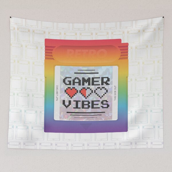 Item preview, Gamer Vibes - Rainbow designed and sold by animinimal.