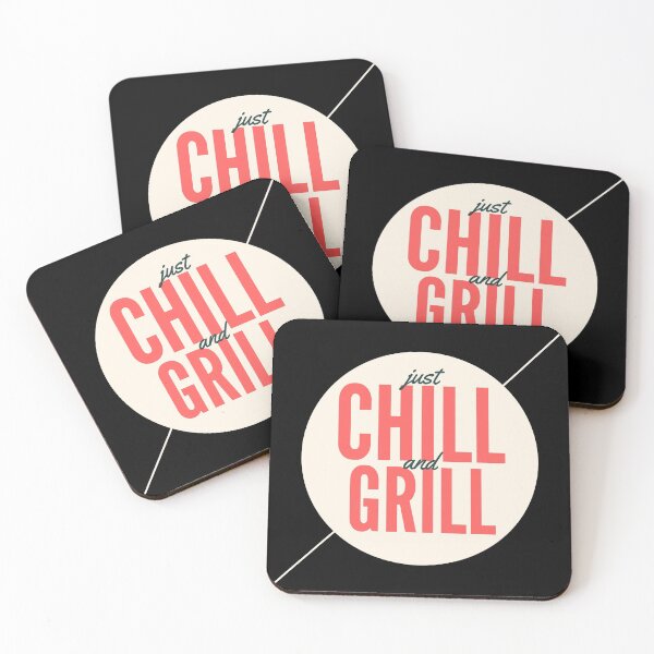 Item preview, Just Chill And Grill designed and sold by Legit Hooligan.