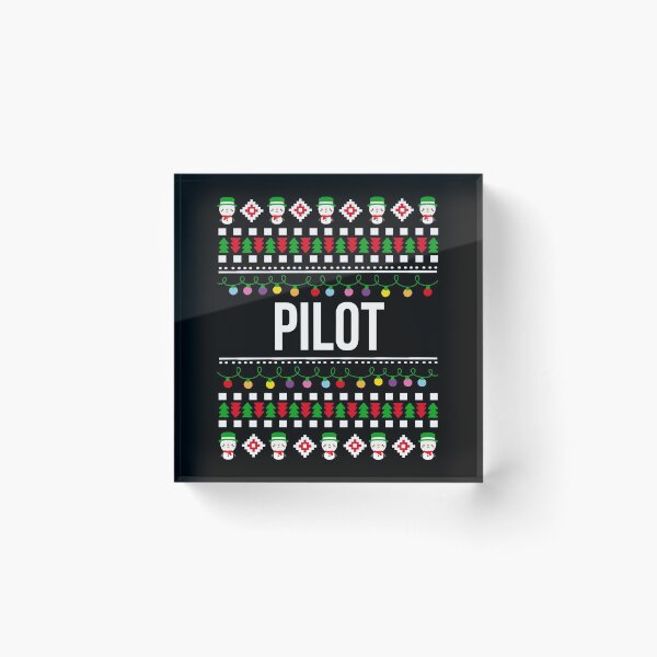 Item preview, Pilot Christmas funny gift ugly happy holidays christmas gift idea for Pilot xmas present Merry christmas designed and sold by LoveEveryWear.