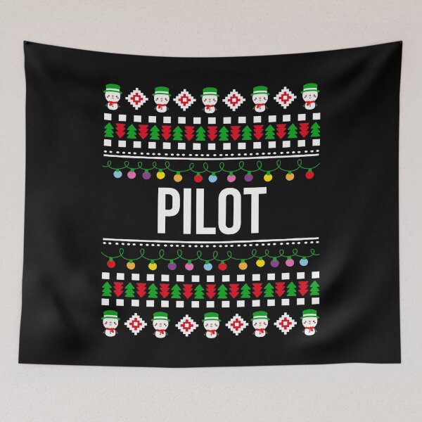 Item preview, Pilot Christmas funny gift ugly happy holidays christmas gift idea for Pilot xmas present Merry christmas designed and sold by LoveEveryWear.